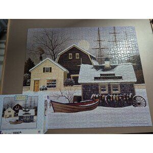 Charles Wysocki  LOBSTER HOUSE 1000 Piece Puzzle Complete with Box